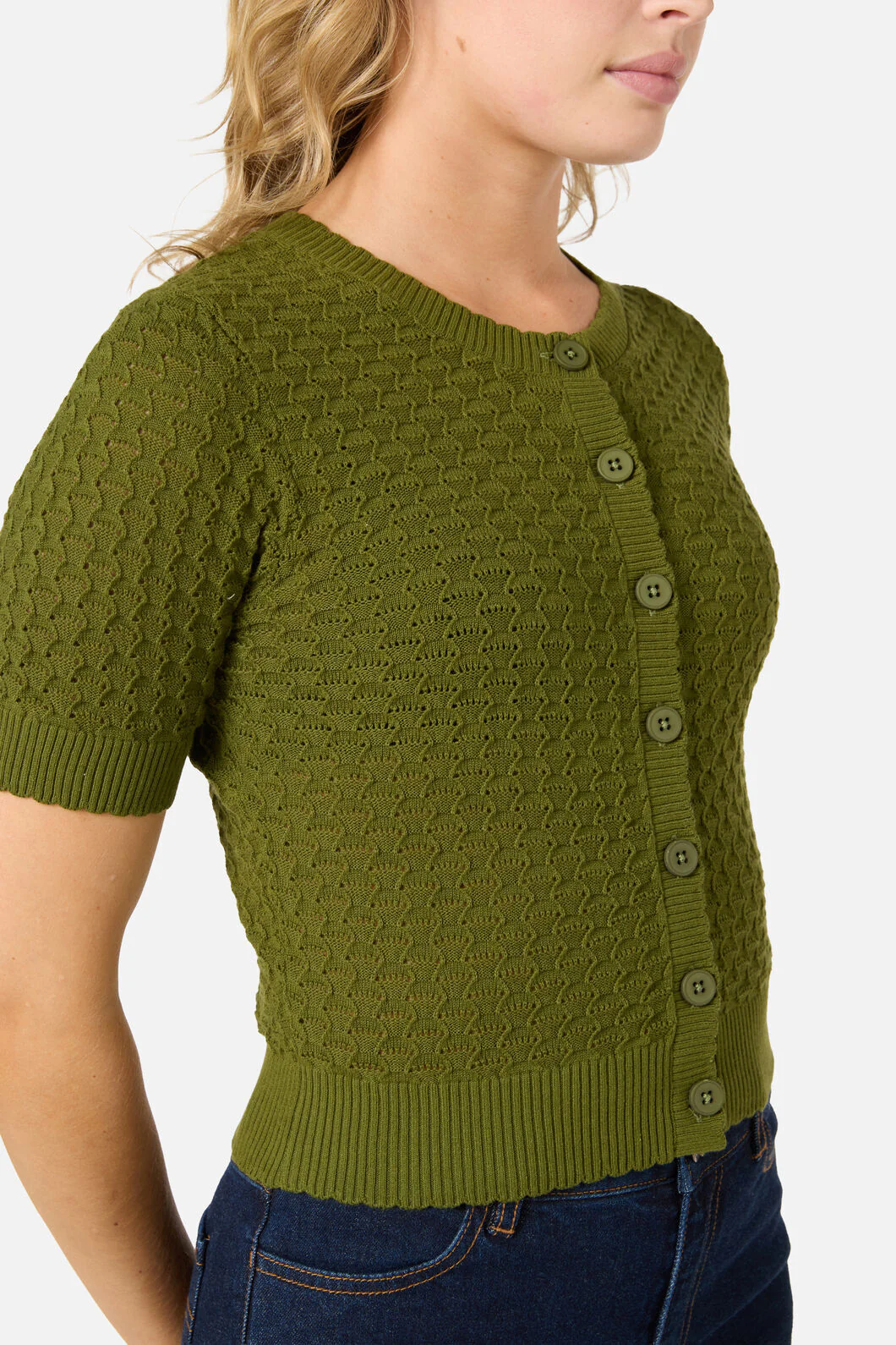 Garden Short Sleeve Cardigan - Image 11