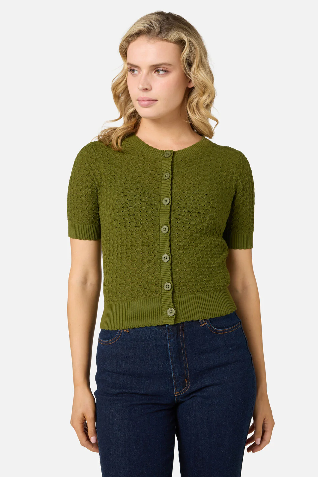 Garden Short Sleeve Cardigan - Image 6