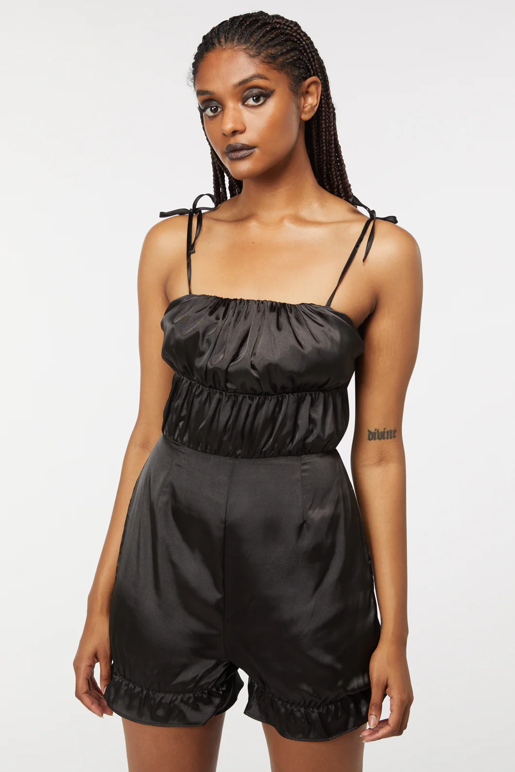 Gathered Panels Playsuit - Image 6