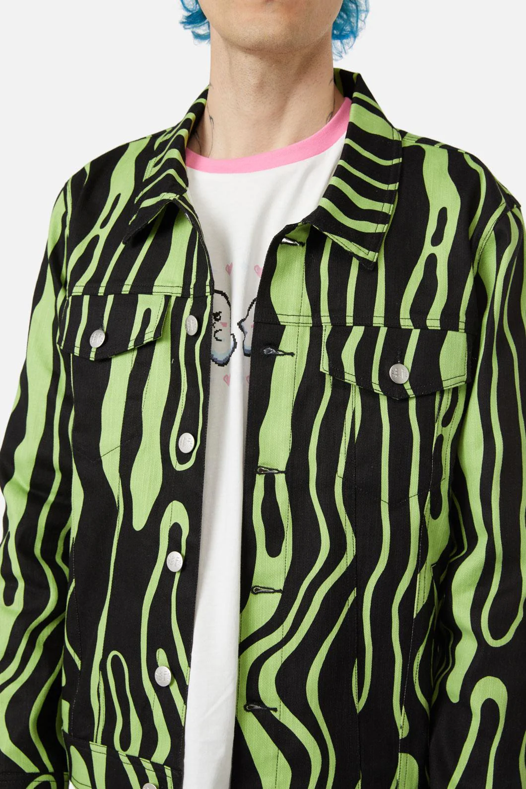 Ghost Wave Unisex Jacket - Image 5
