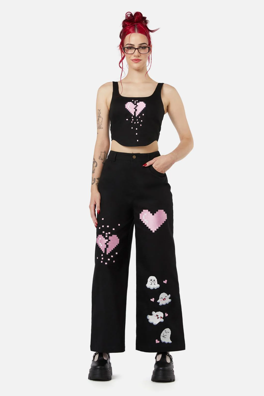 Ghostie Emb Pant - Image 2