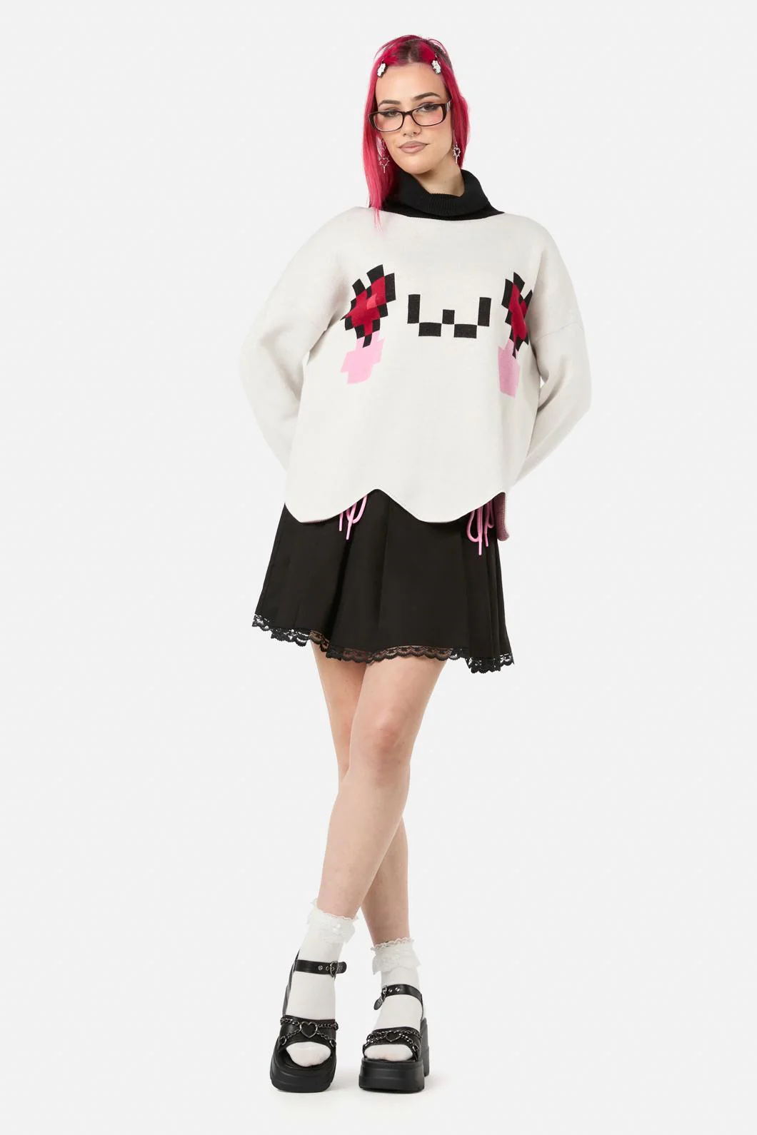 Ghostie Face Knit - Image 3
