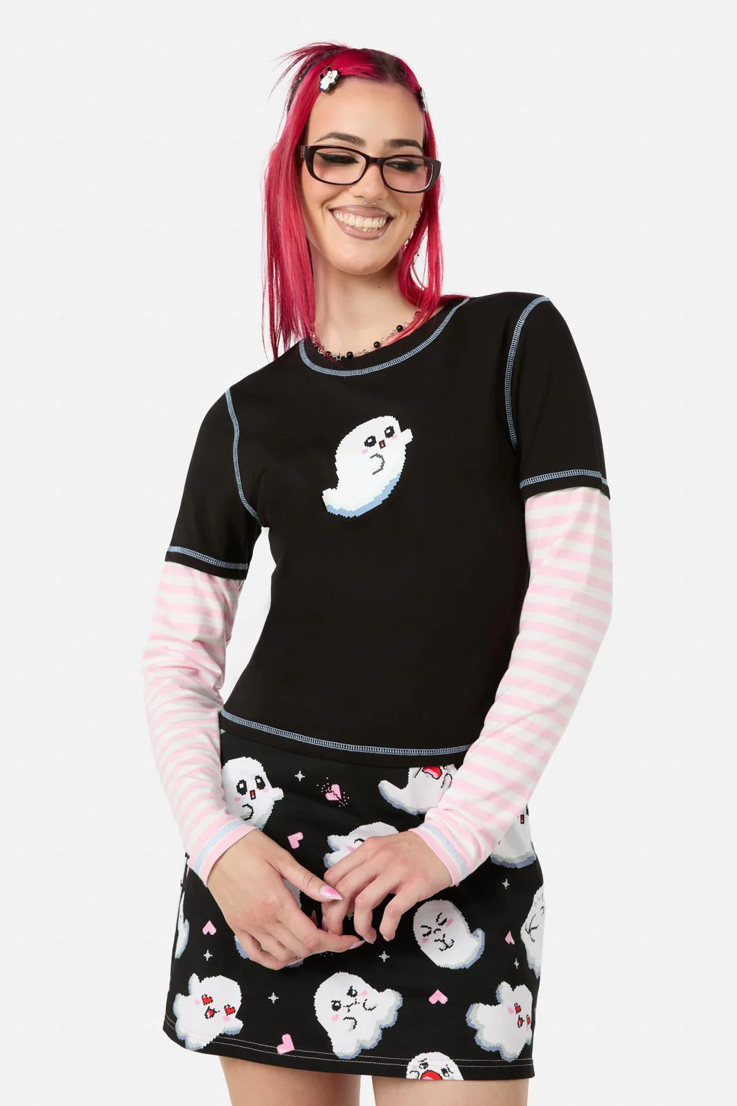 Ghostie LS Tee - Image 2