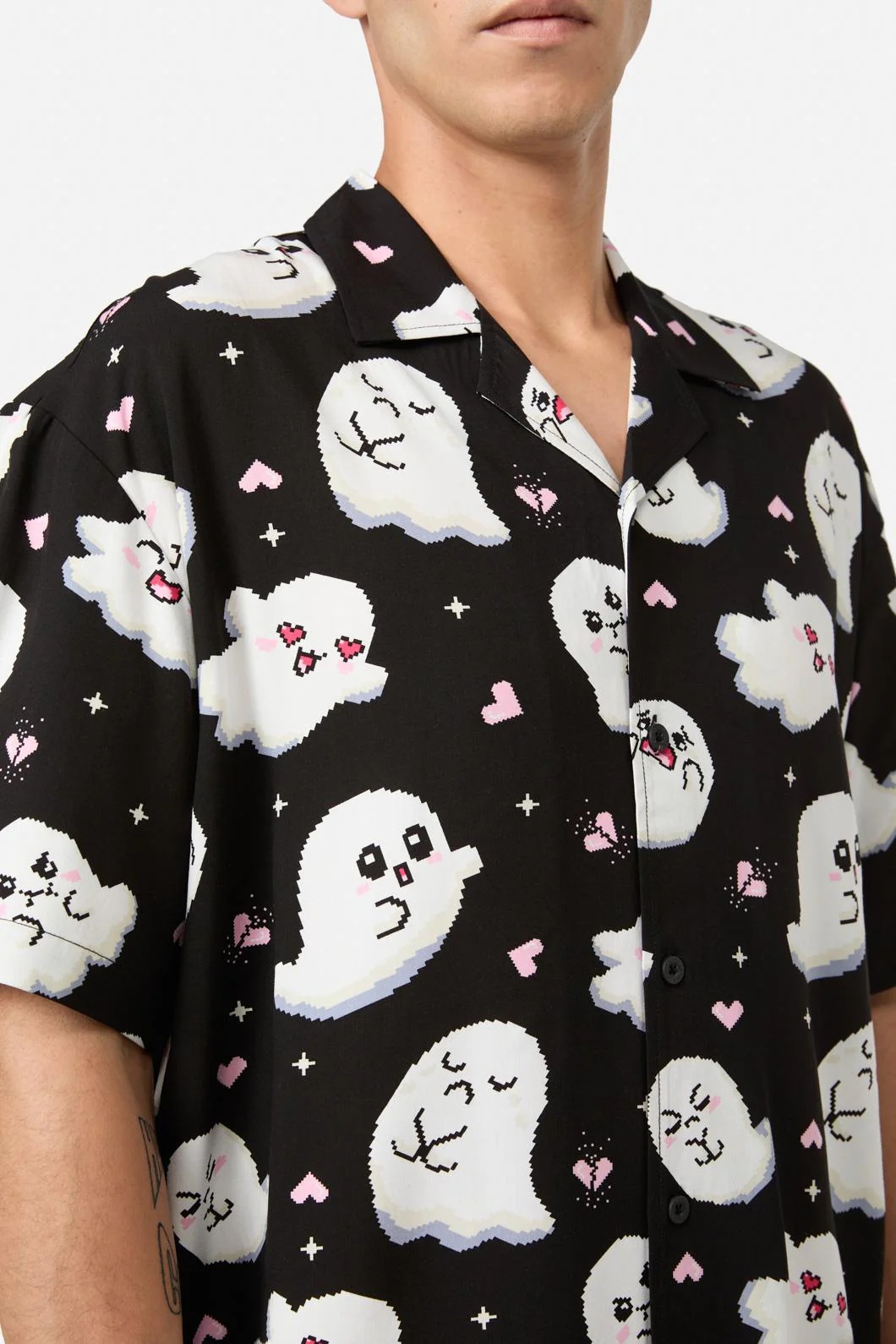 Ghostie Print SS Shirt - Image 5