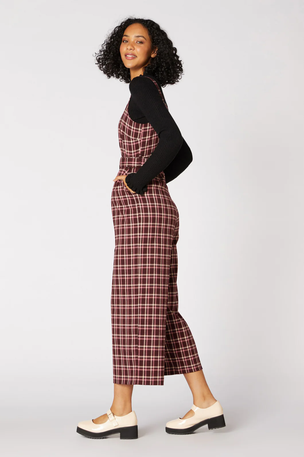 Gina Check Jumpsuit - Image 4