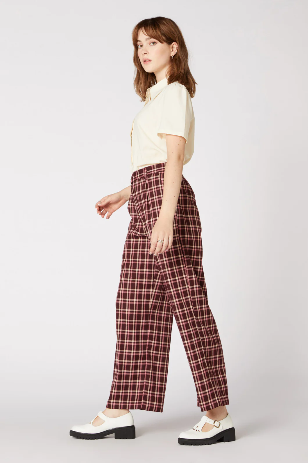 Gina Check Pant - Image 3