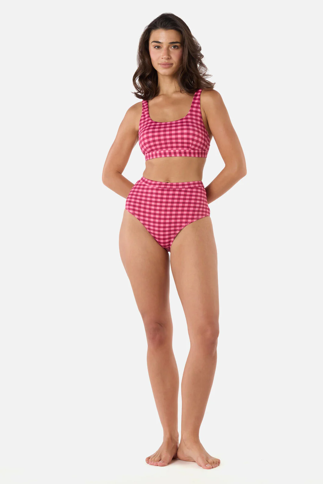 Gingham Bikini Top - Image 3