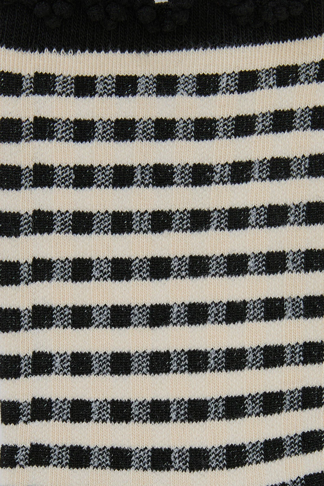 Gingham Check Sock - Image 2