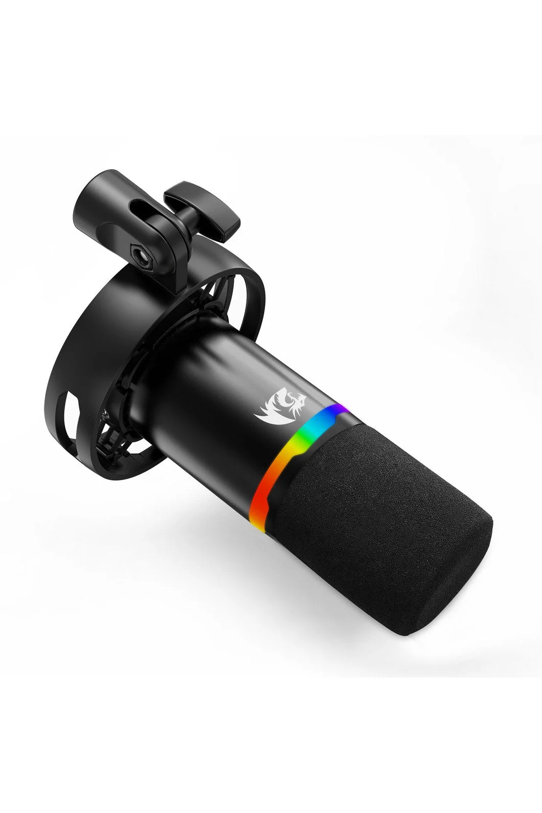 Redragon GM307 Solara Black USB XLR Dynamic RGB Gaming Microphone - Image 3