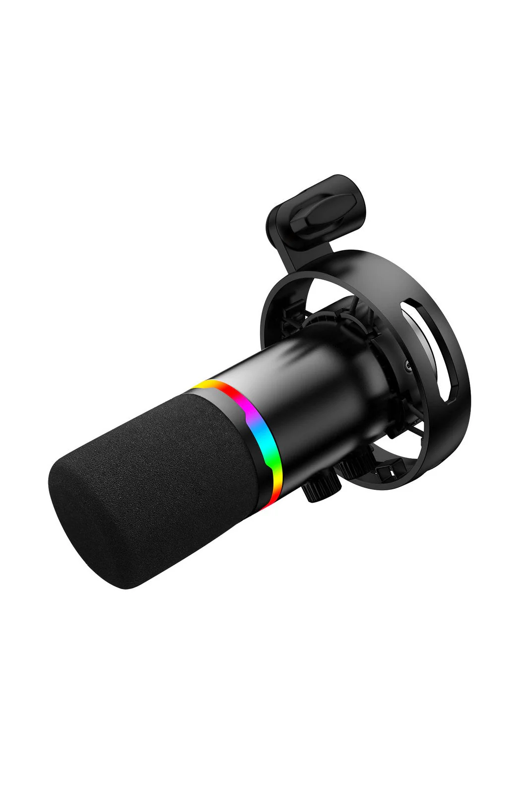 Redragon GM307 Solara Black USB XLR Dynamic RGB Gaming Microphone - Image 4