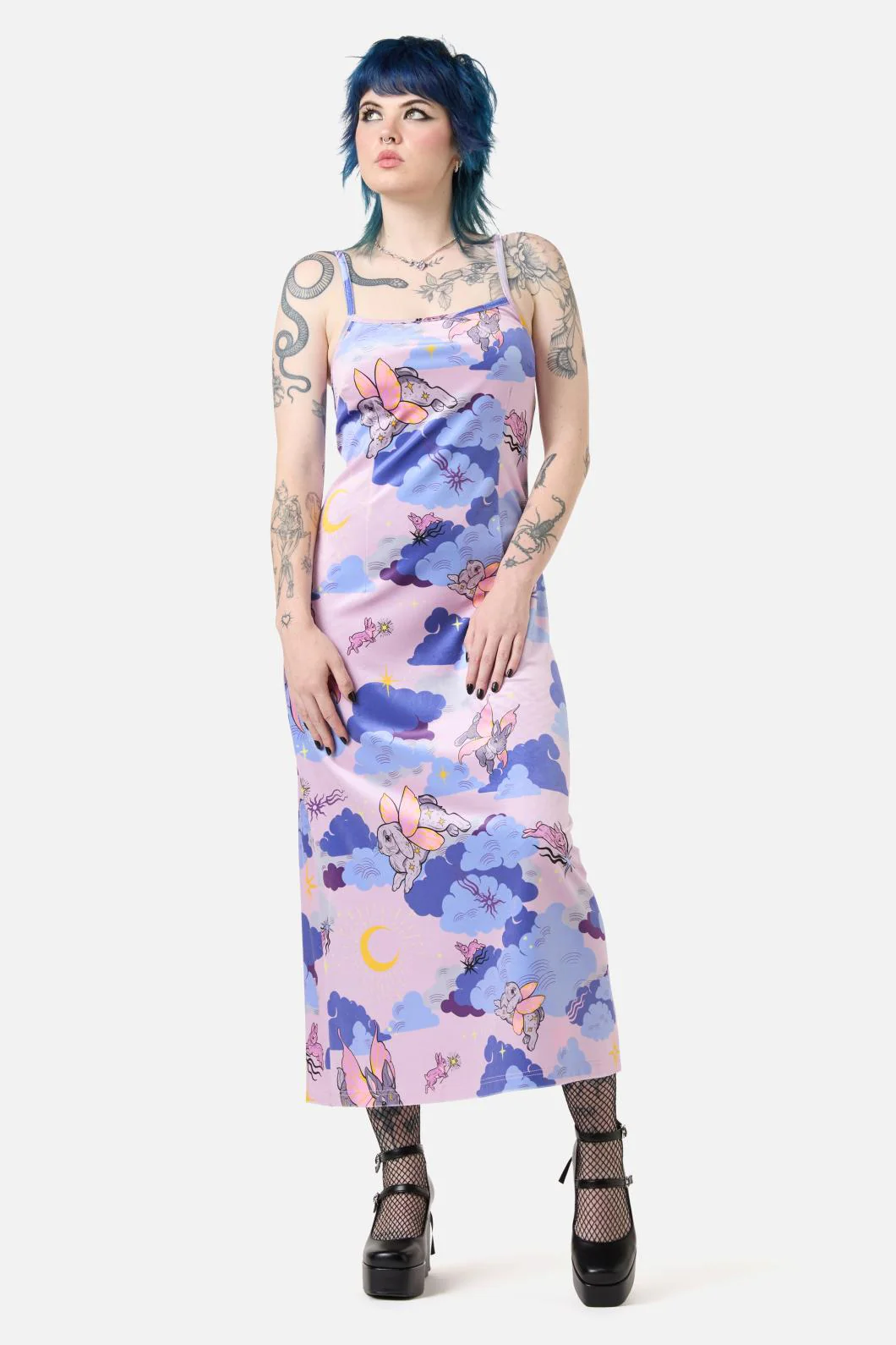 Goodnight Bunny Velvet Dress