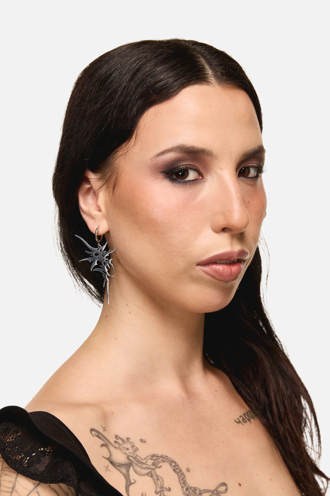 Gothic Flame Earring