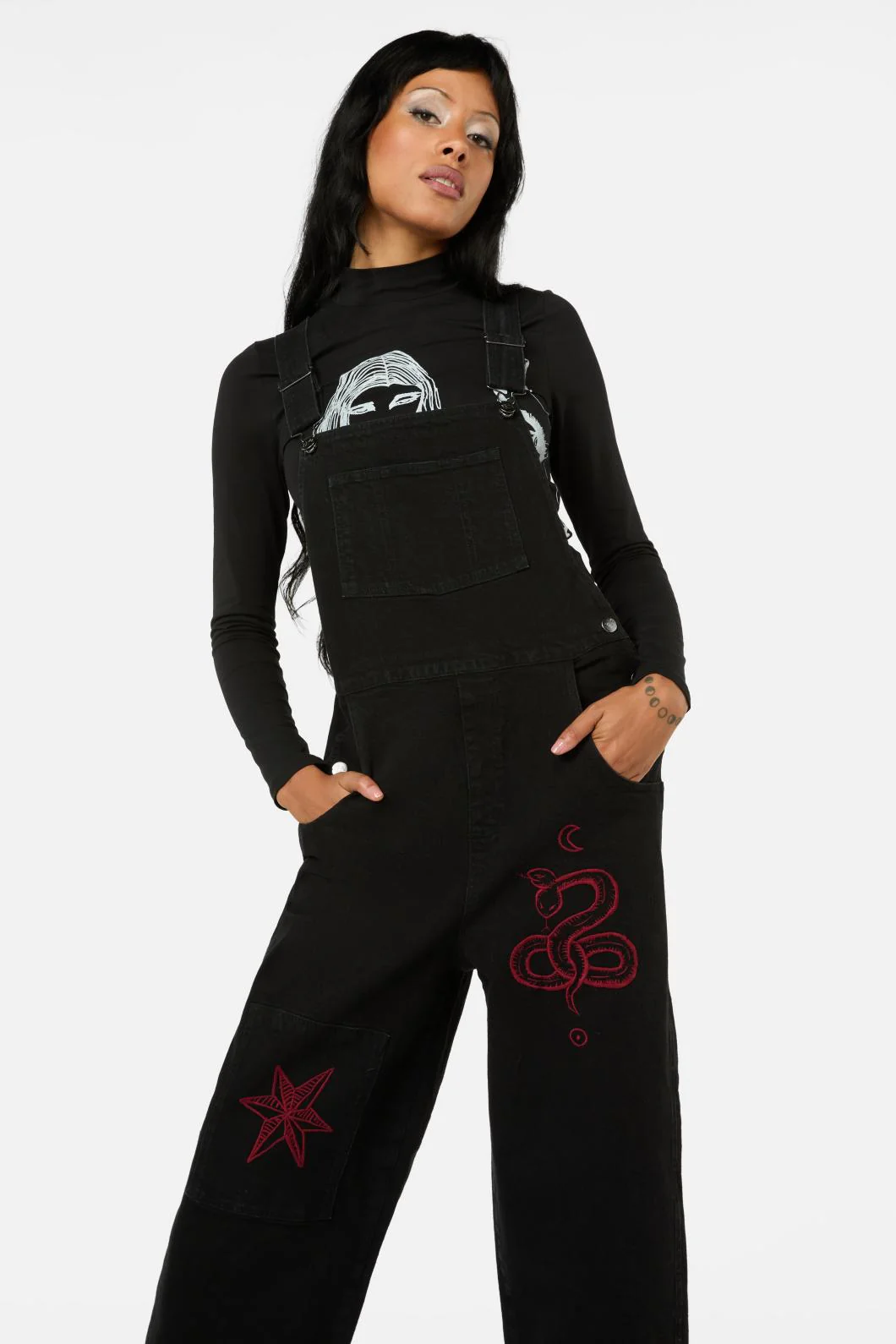 Grace Emb Overalls - Image 4