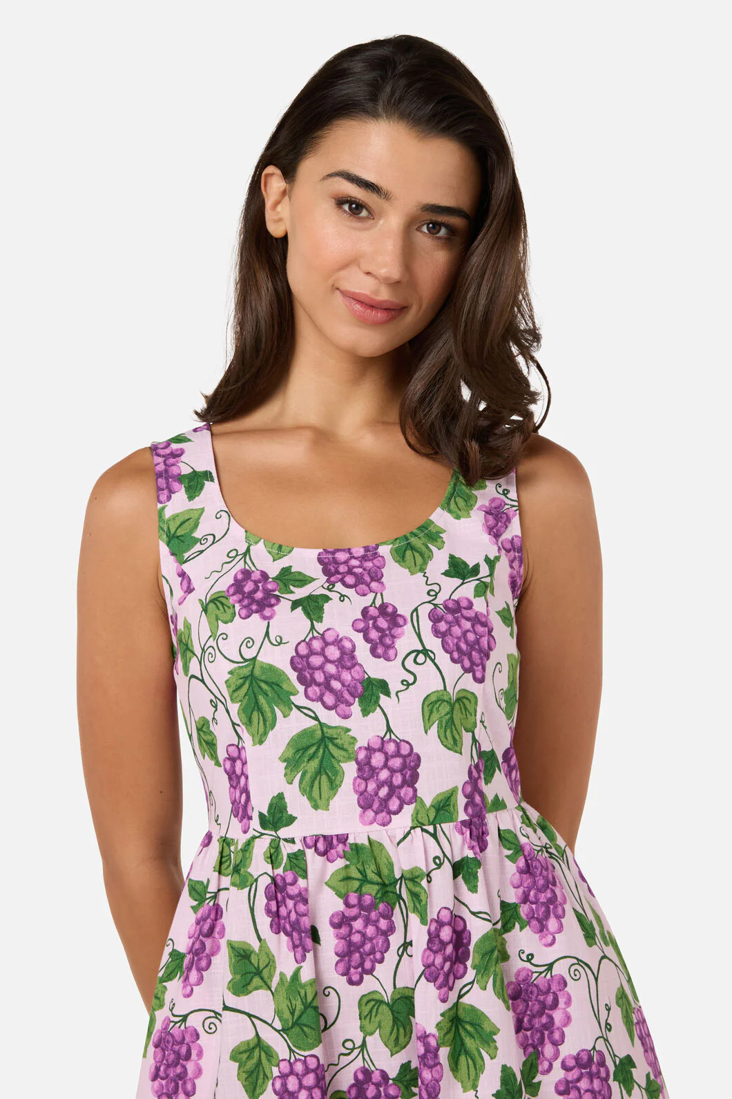 Grape Vine Midi Dress - Image 8