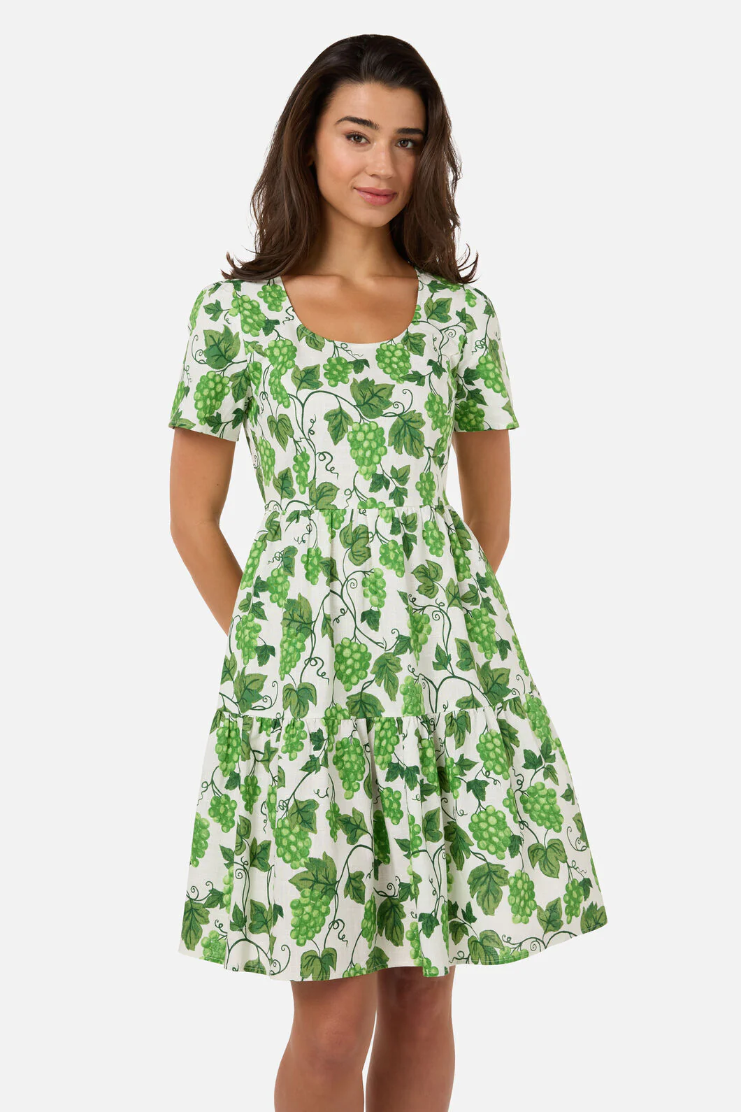 Grape Vine Mini Dress - Image 2