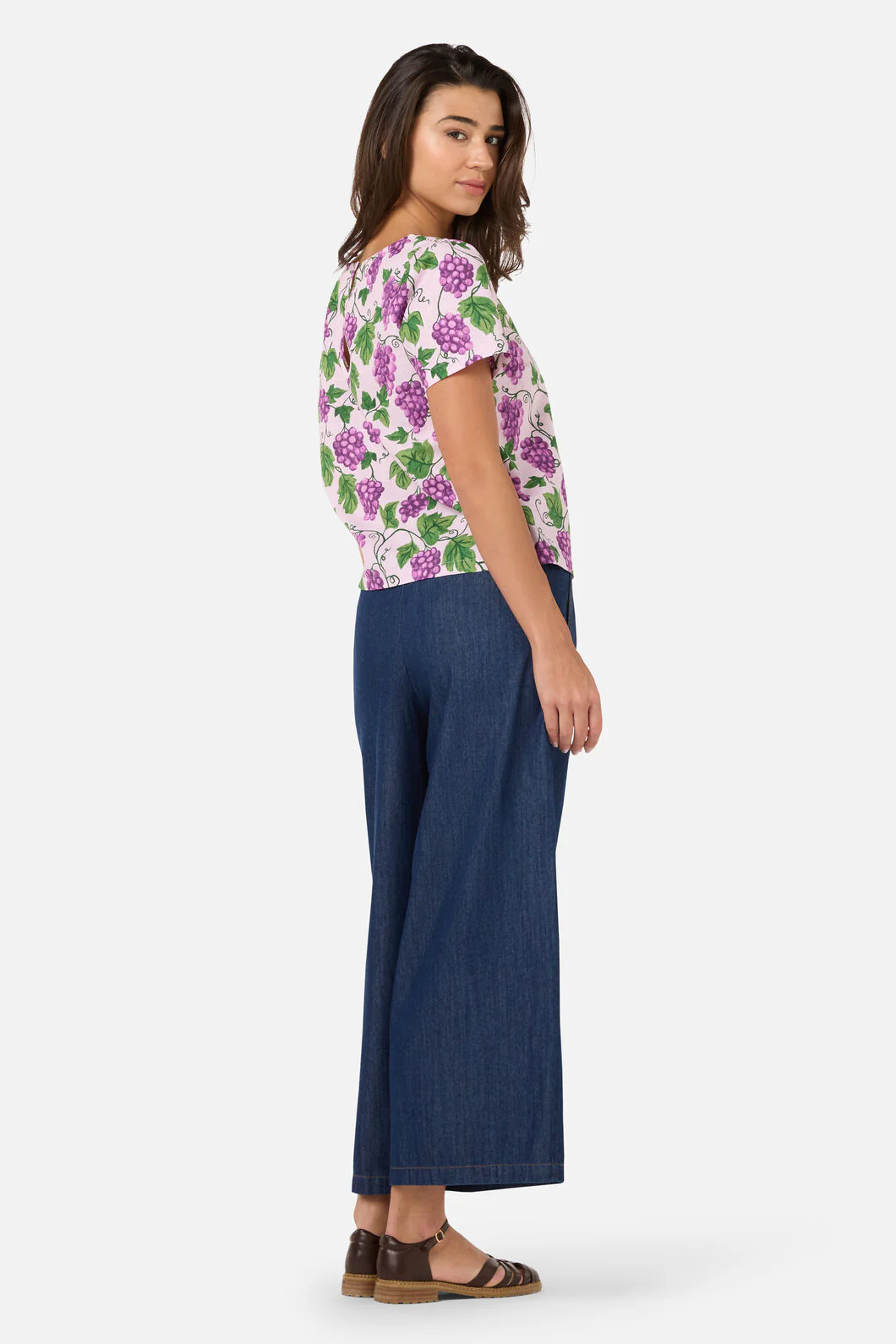 Grape Vine Short Sleeve Top - Image 4