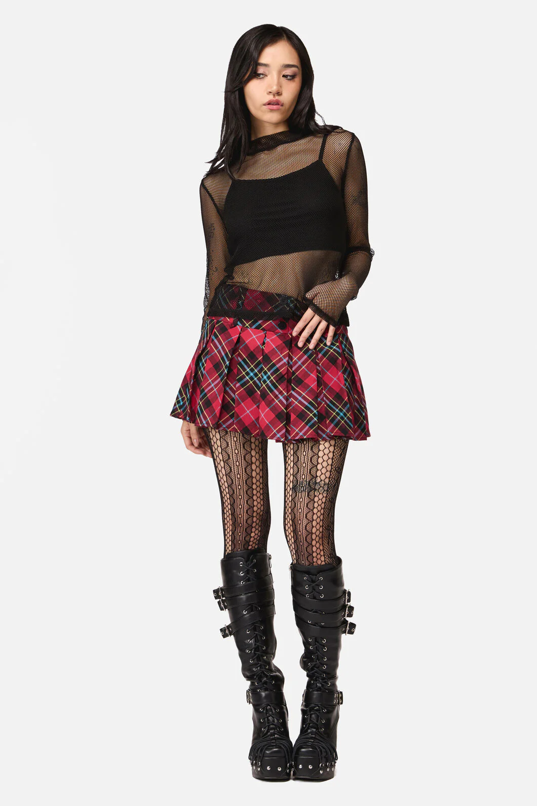 Grunge Mesh Top - Image 4