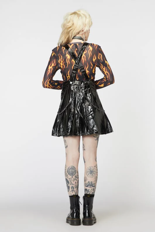 Grunge Pleated Pinny - Image 10