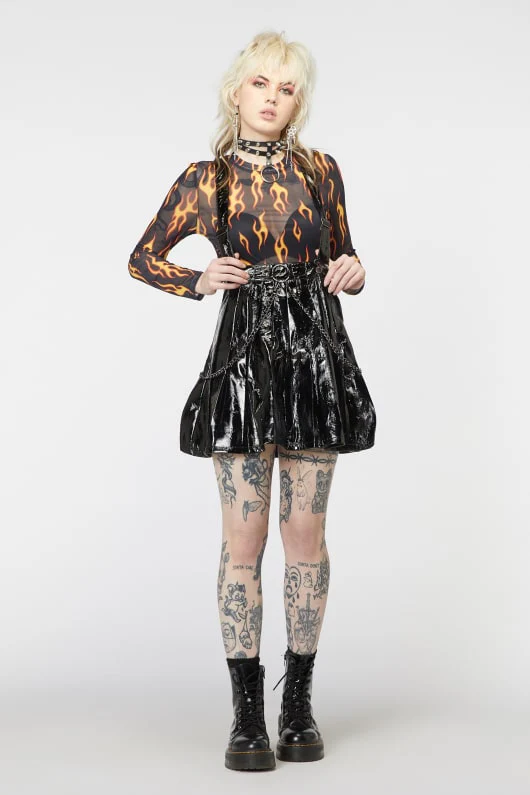Grunge Pleated Pinny - Image 9