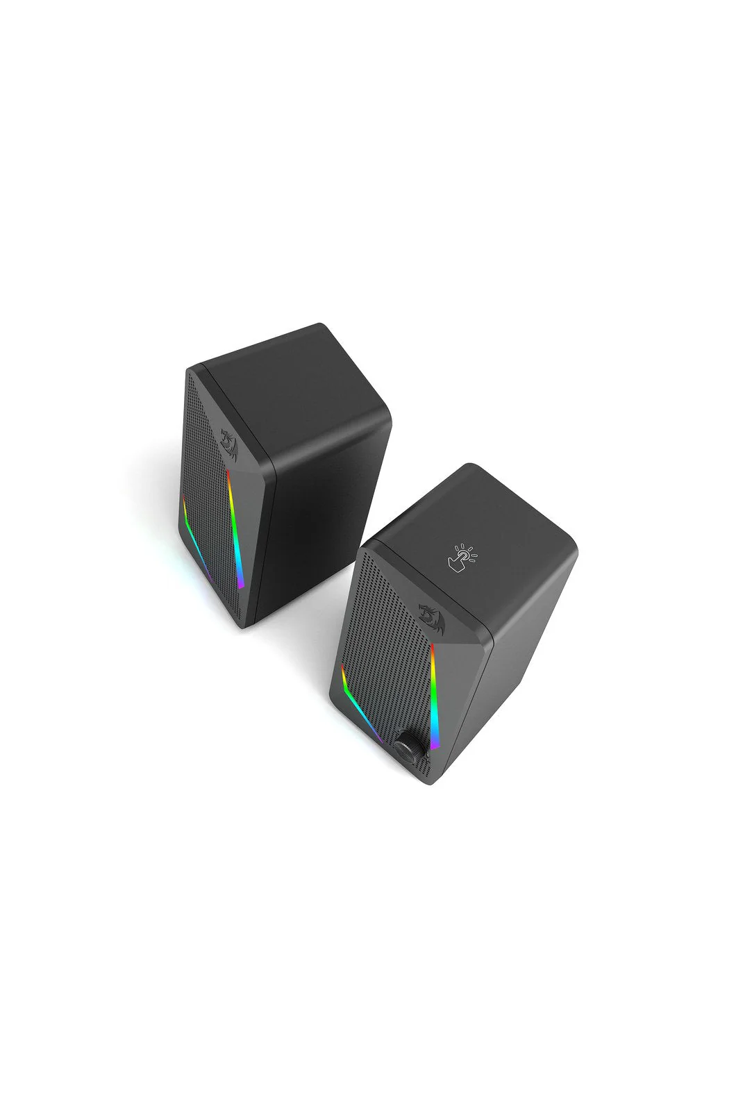 Redragon GS510 Waltz Black Compact RGB Desktop Gaming Speakers - Image 5