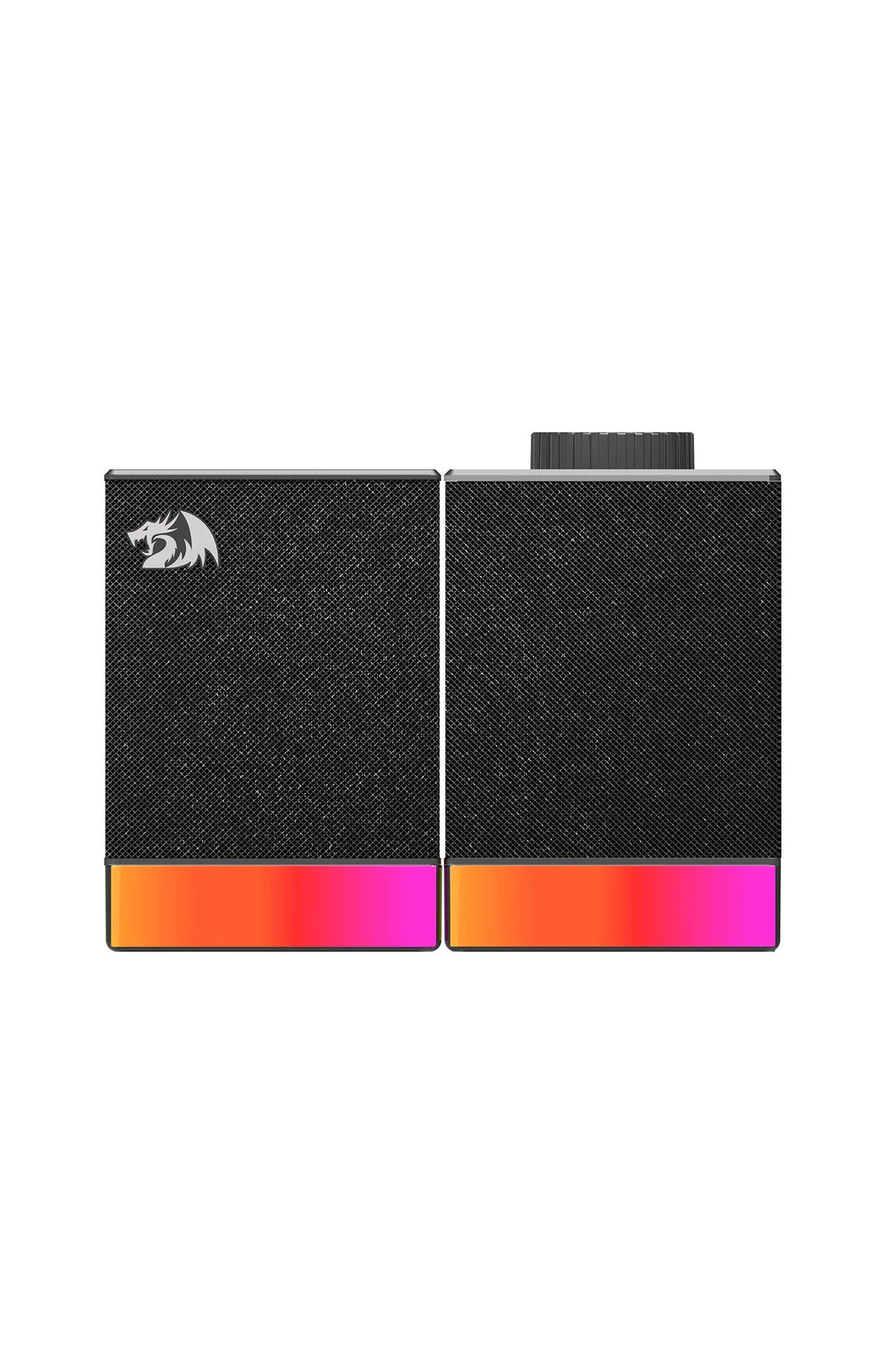 Redragon GS517 Glyph Black Compact RGB Touch Control Desk Speaker - Image 3