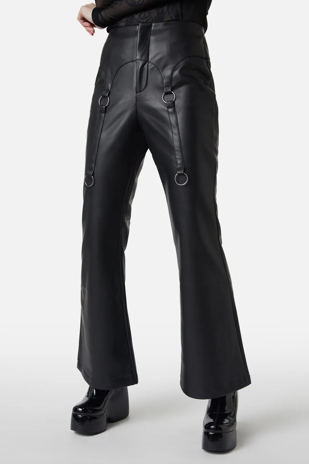 Guarded Pu Pants - Image 2
