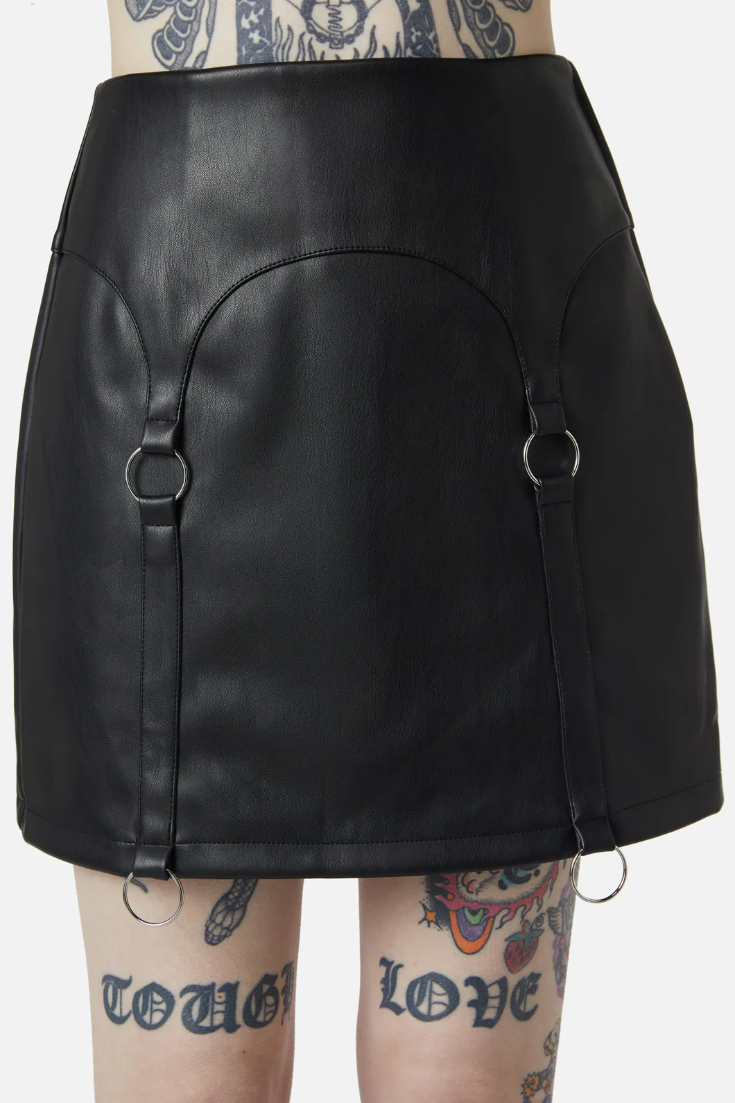 Guarded Pu Skirt - Image 5
