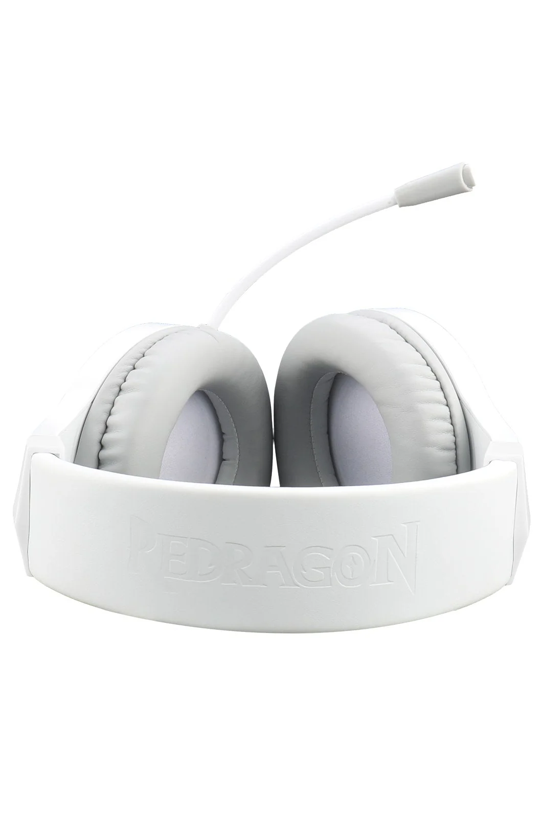 Redragon H260RGB White Over-Ear RGB Wired Gaming Headset - Image 5