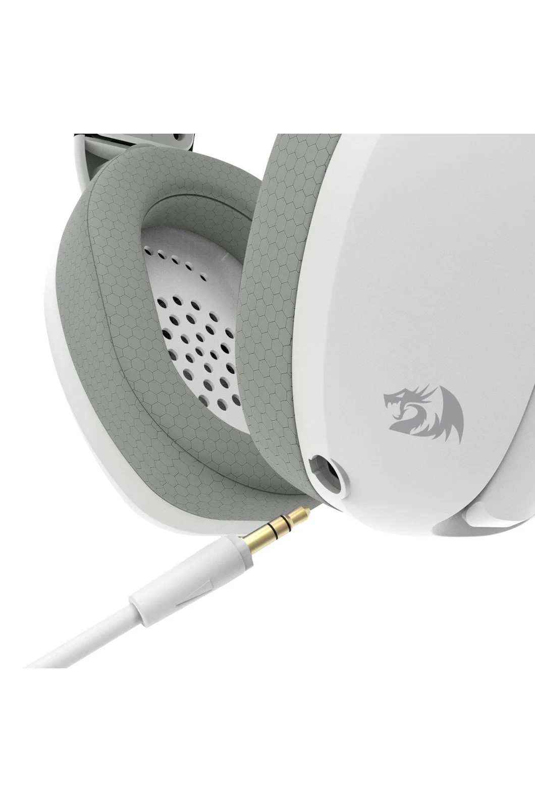 Redragon H848GW Ire White Lightweight Wireless Gaming Headset - Image 5