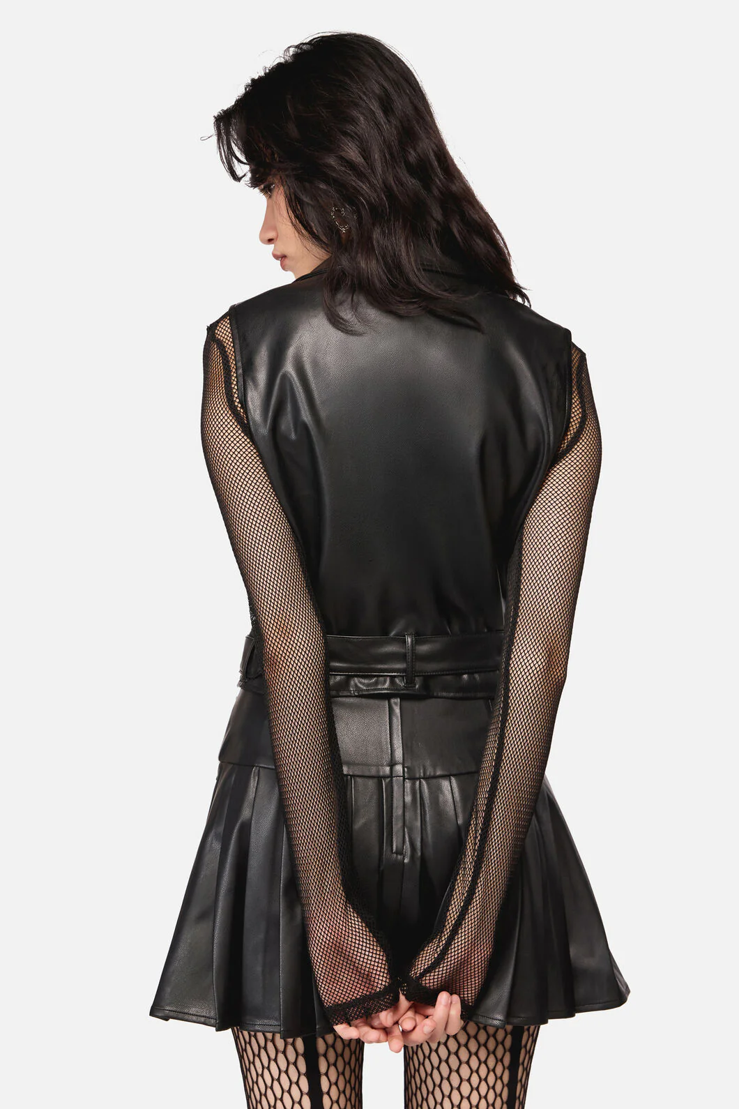 Hallows D-Ring PU Vest - Image 4