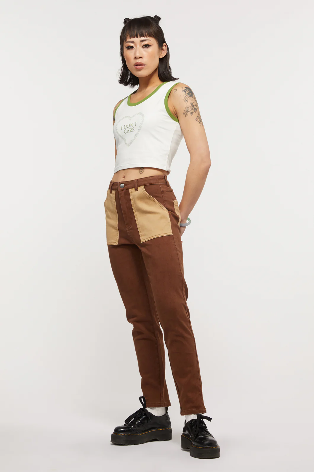 Hamlet Split Drill Jeans - Image 3