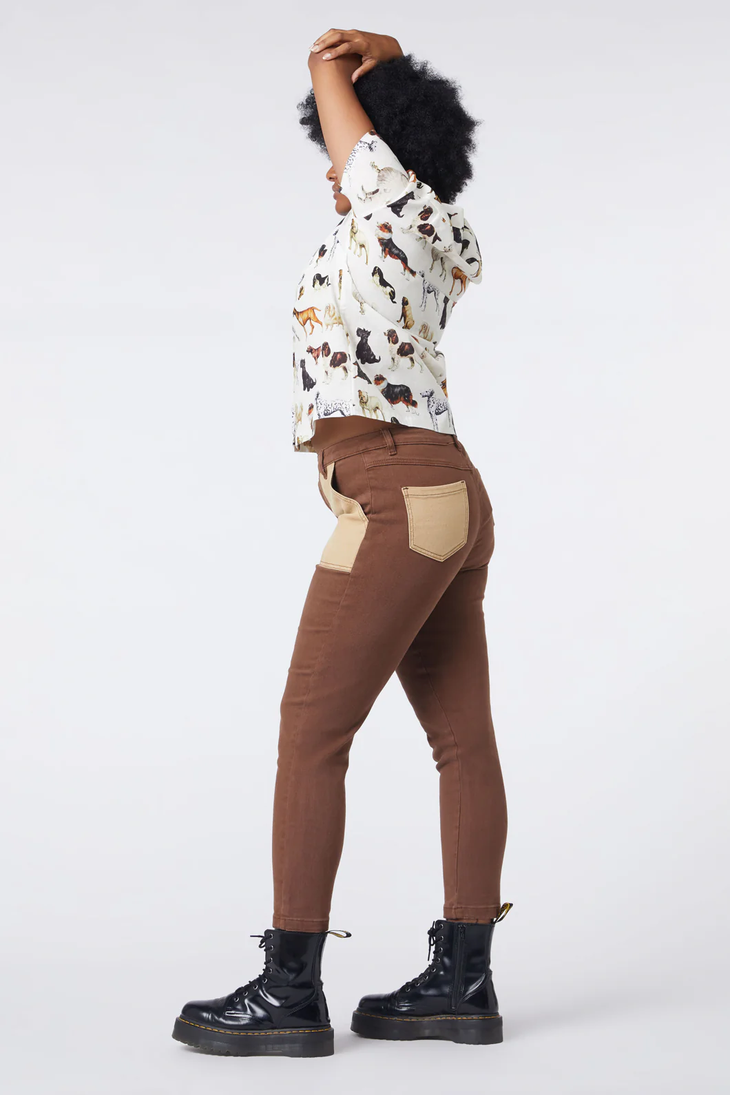 Hamlet Split Drill Jeans - Image 7