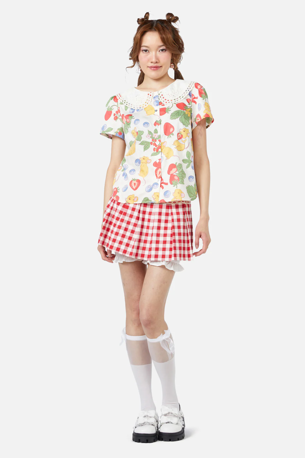Hamper Printed Blouse - Image 3