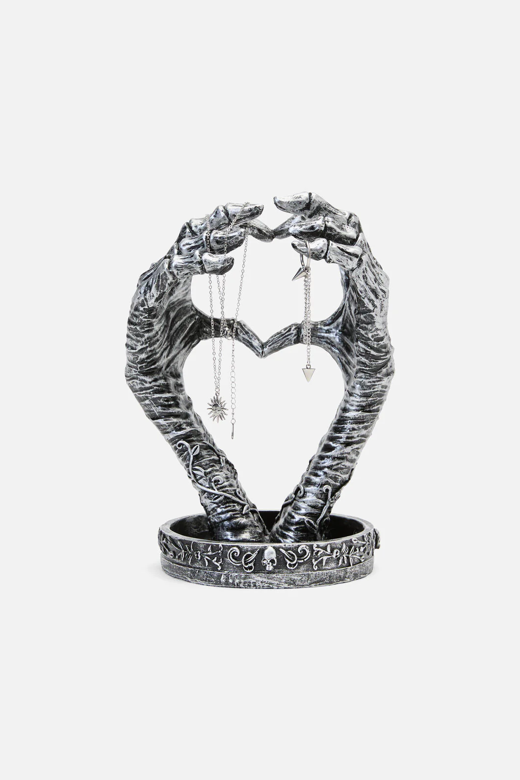 Hand Heart Jewellery Holder