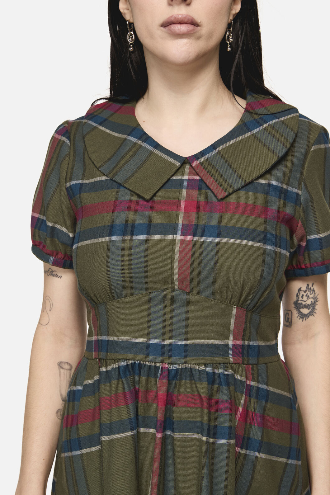Harbinger Goth Mini Dress - Image 8