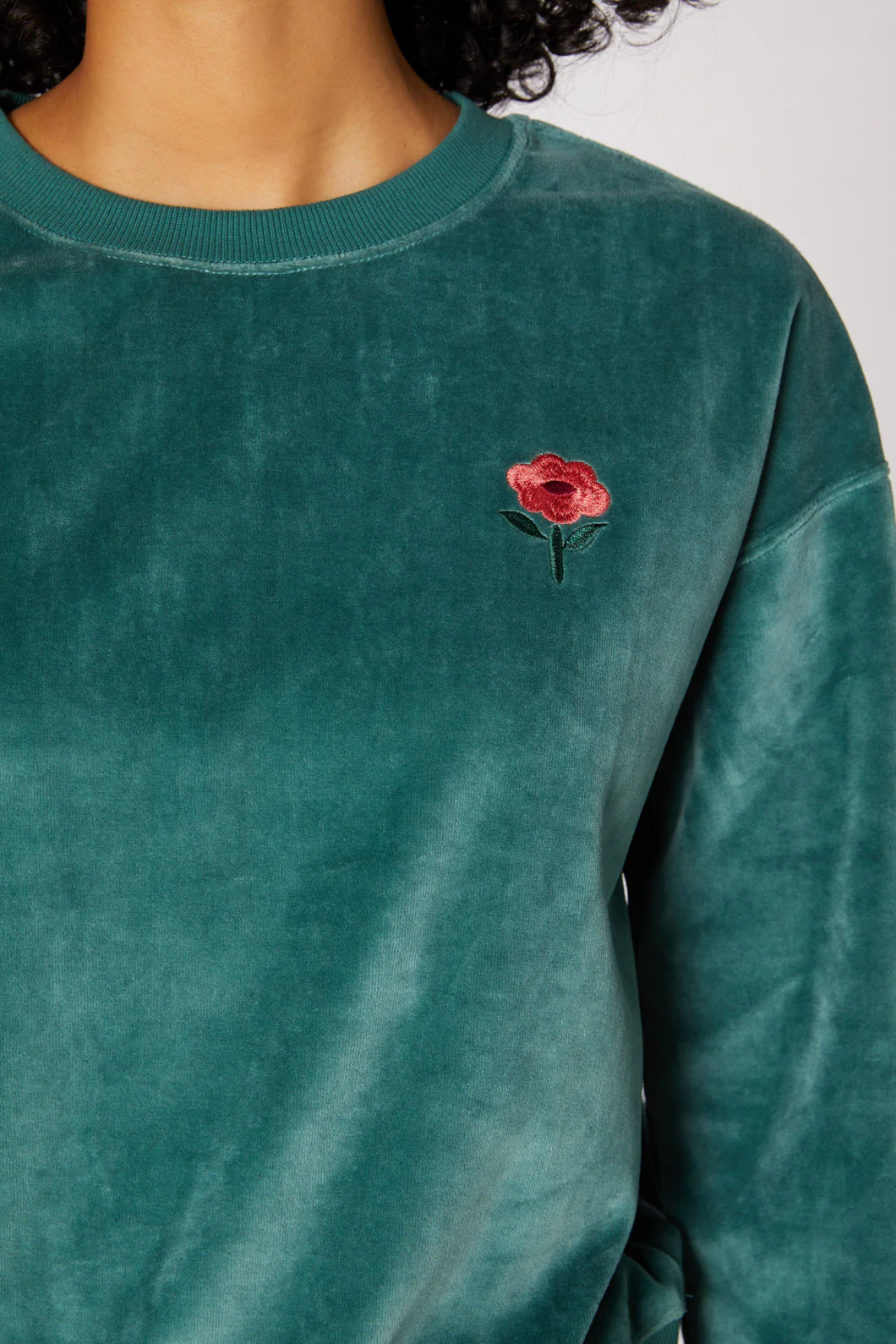 Harlow Velour Sweater - Image 10