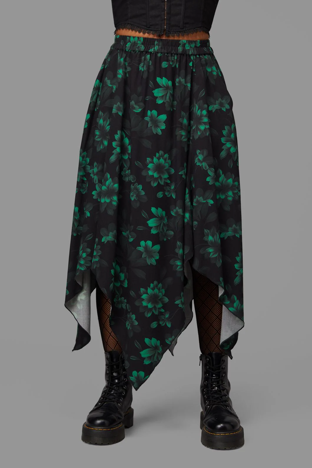 Haunted Bloom Floral Skirt - Image 2