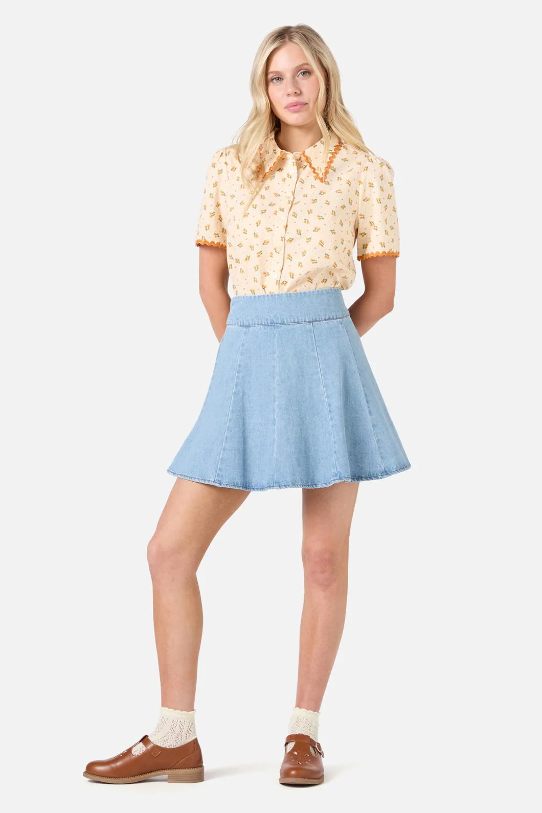 Holly Short Sleeve Blouse - Image 2