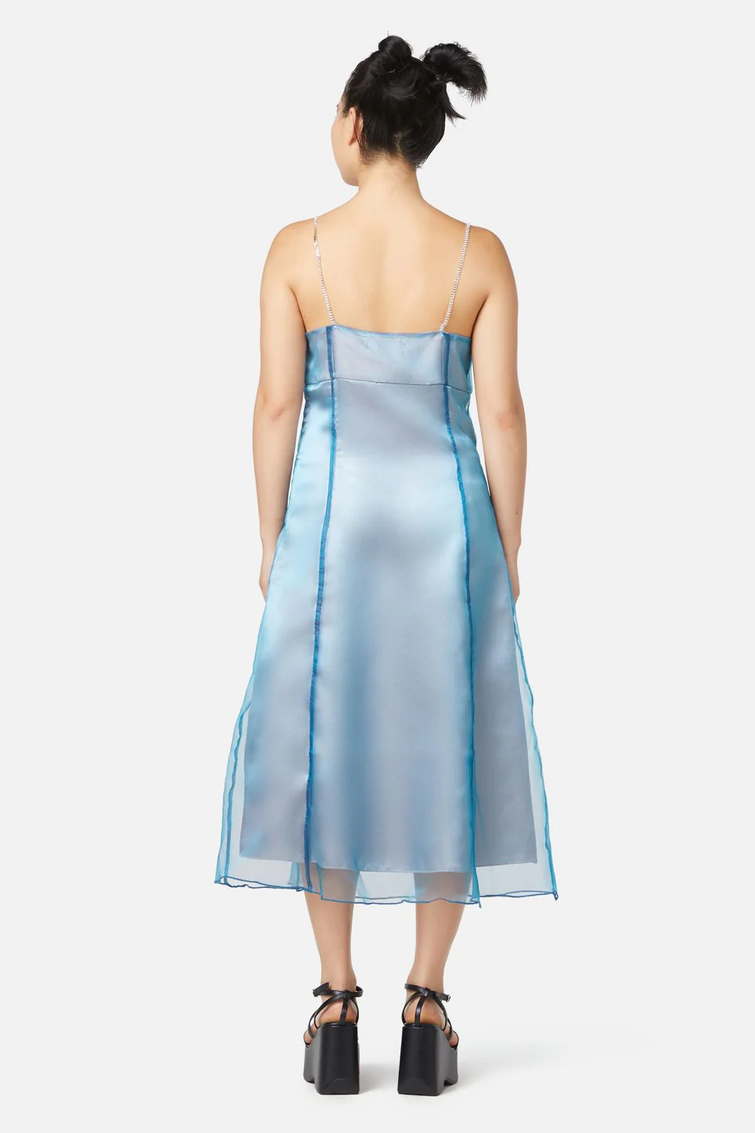 Holographic Sheer Dress - Image 10