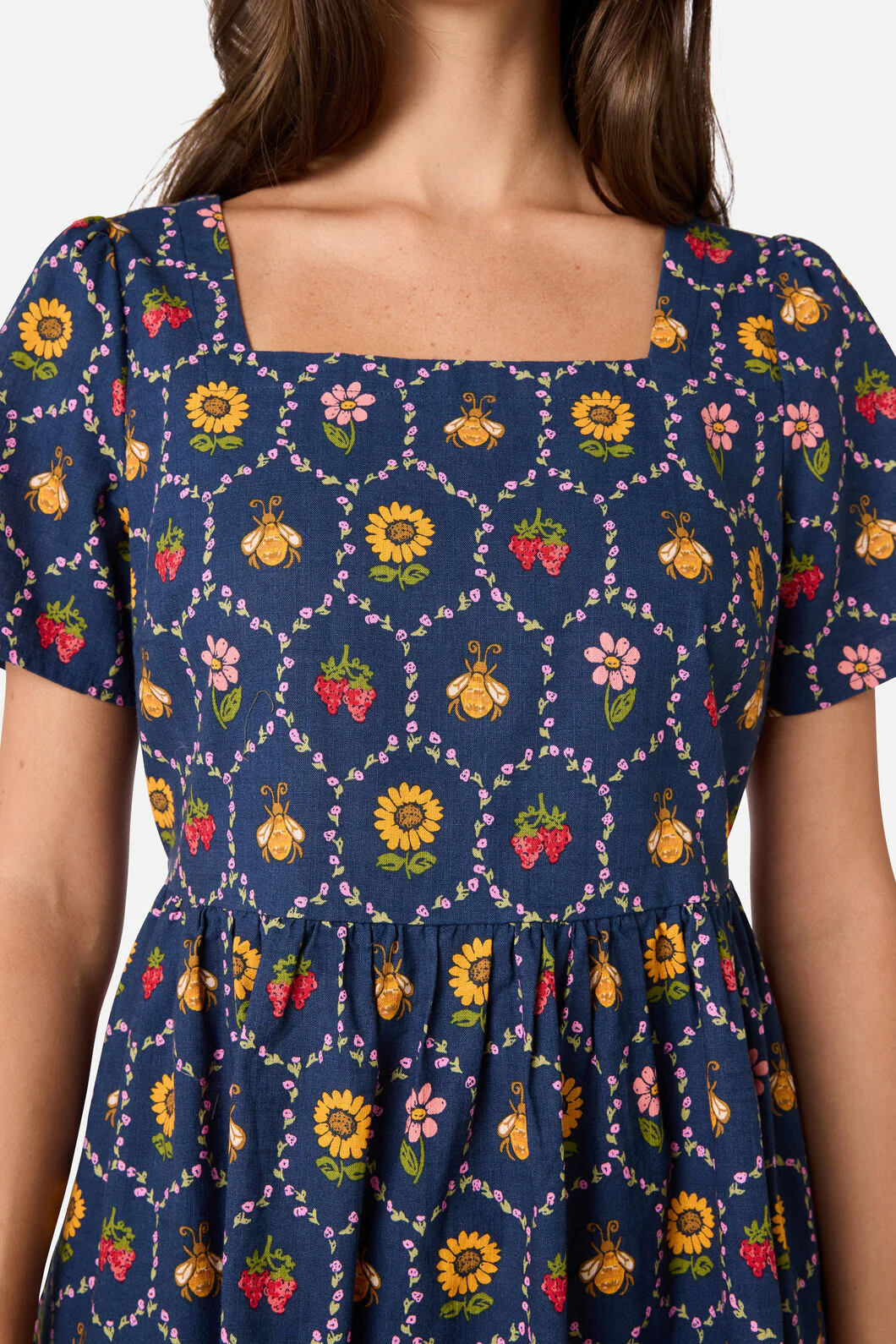 Honey Bee Hive Mini Dress - Image 5