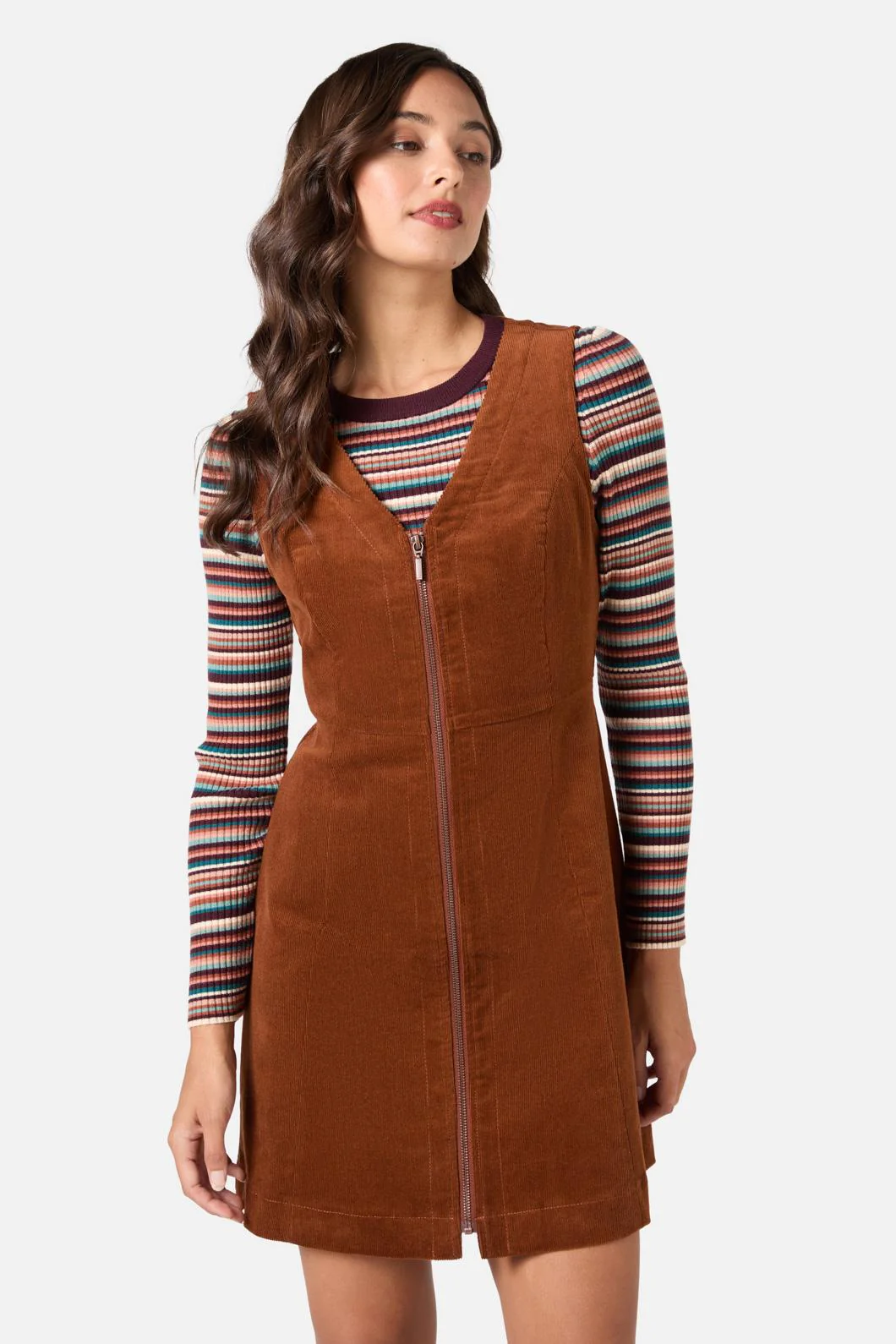 Honey Cord Pinafore - Image 7
