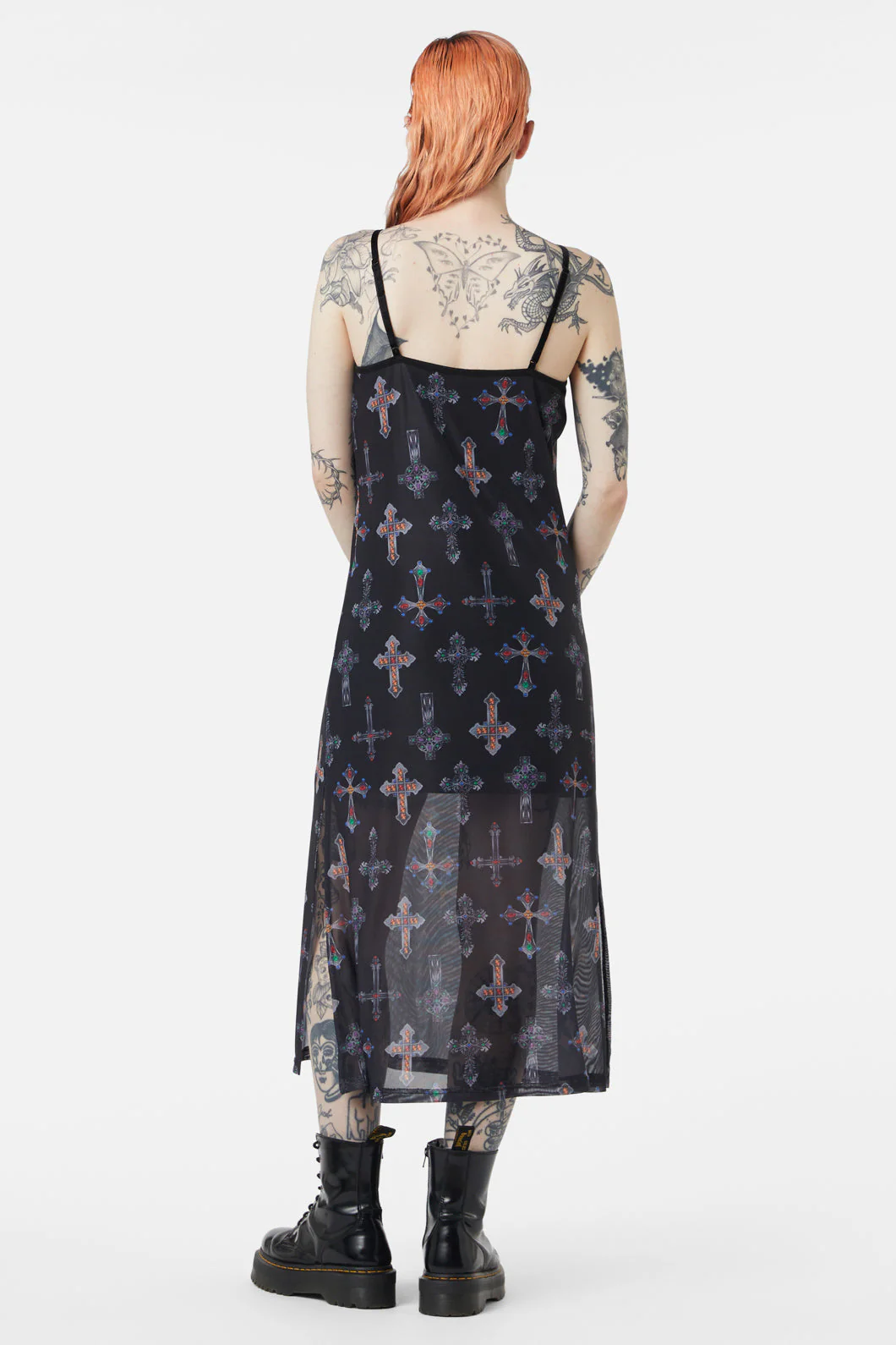 Hope Had Died Mesh Dress - Image 4
