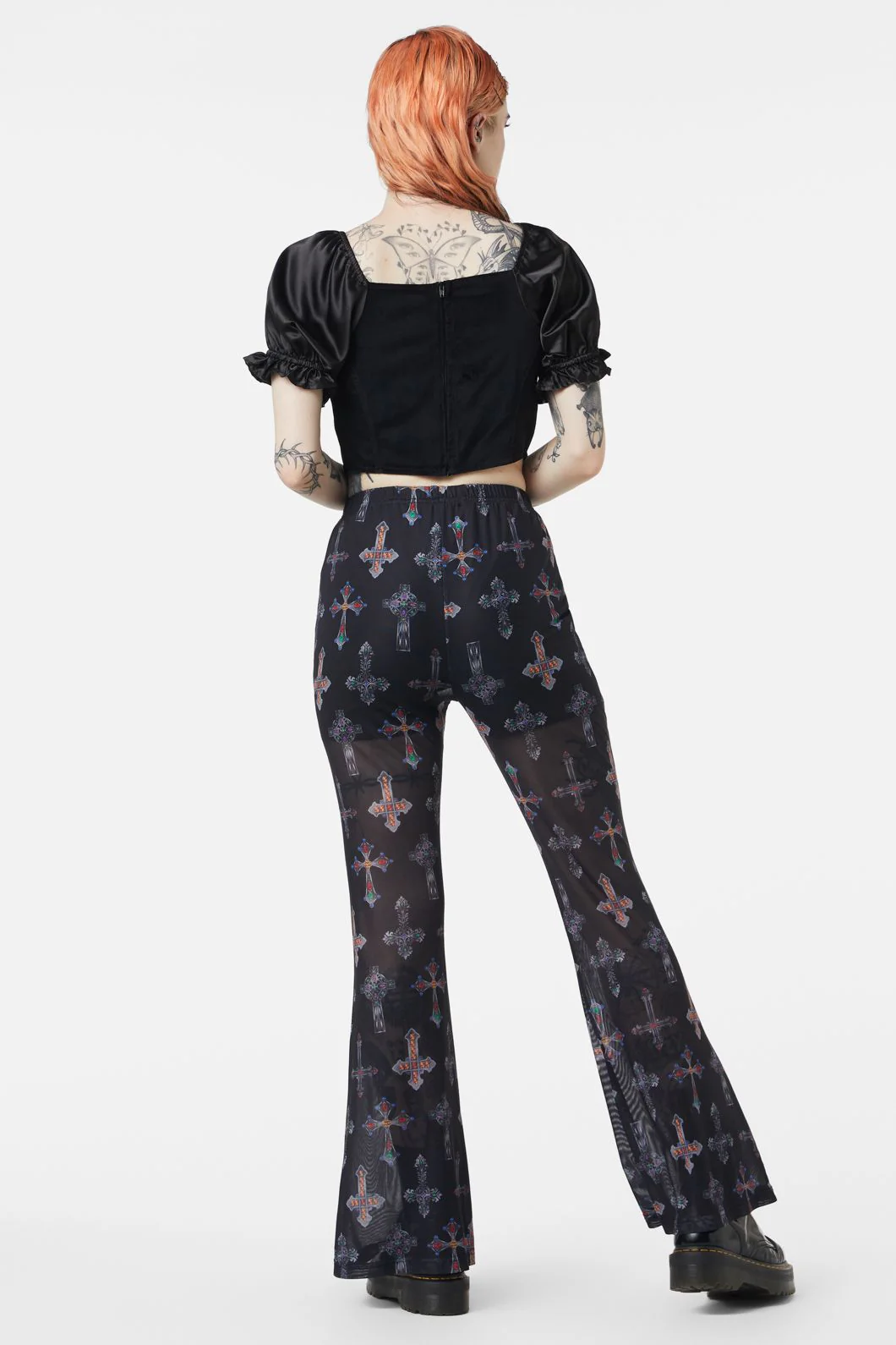 Hope Had Died Mesh Pants - Image 5