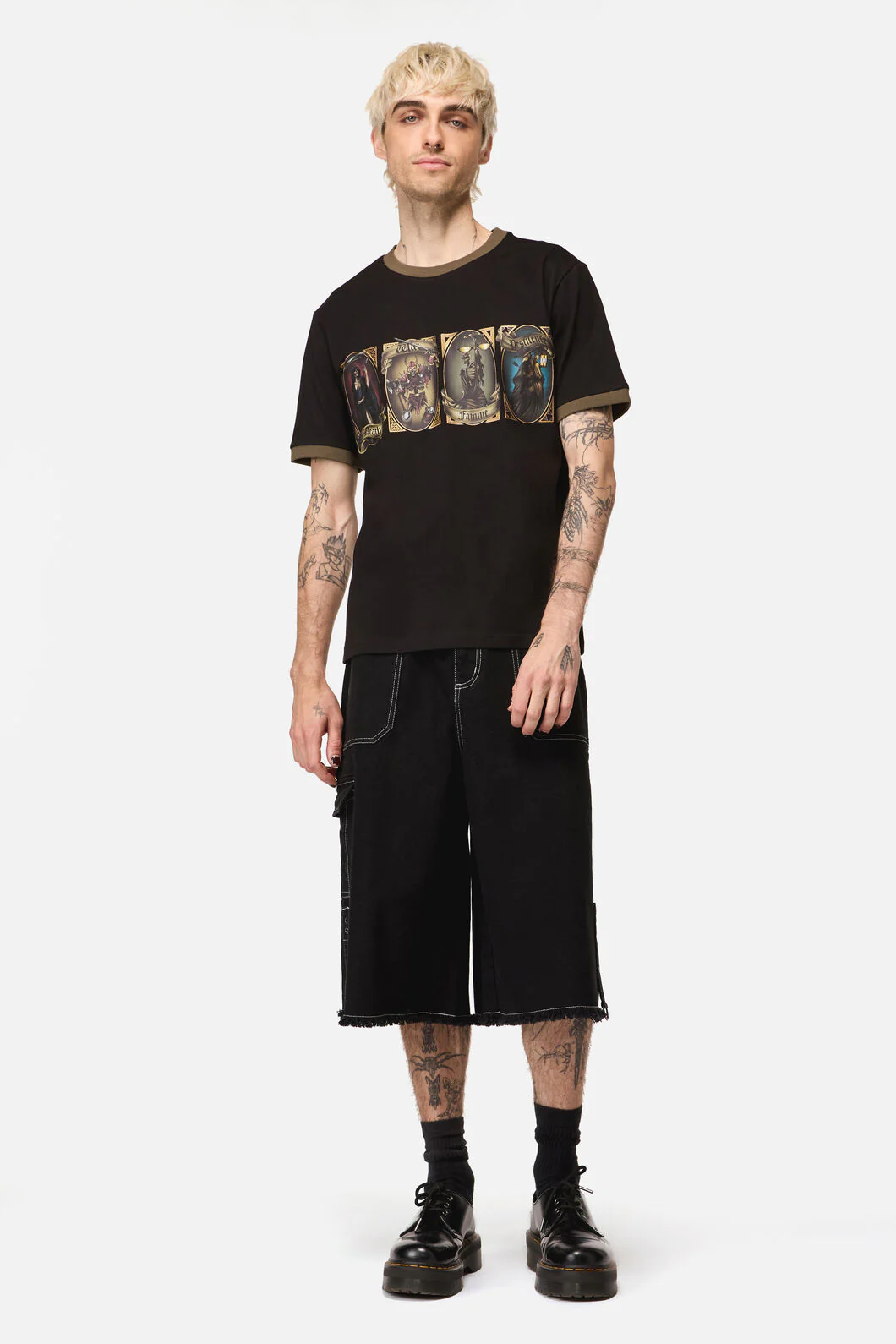 Horseman Goth Unisex Tee - Image 4