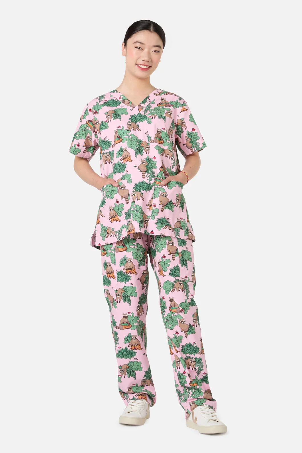 House Of Raccoon Scrub Set - Image 4