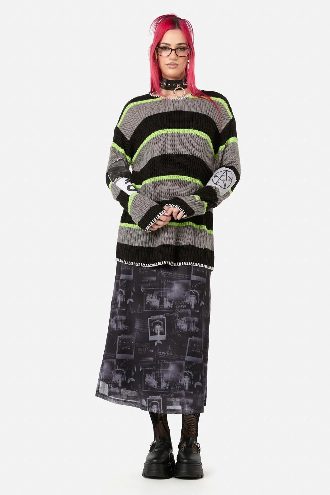 Hunter Oversized Knit Jumper - Image 3
