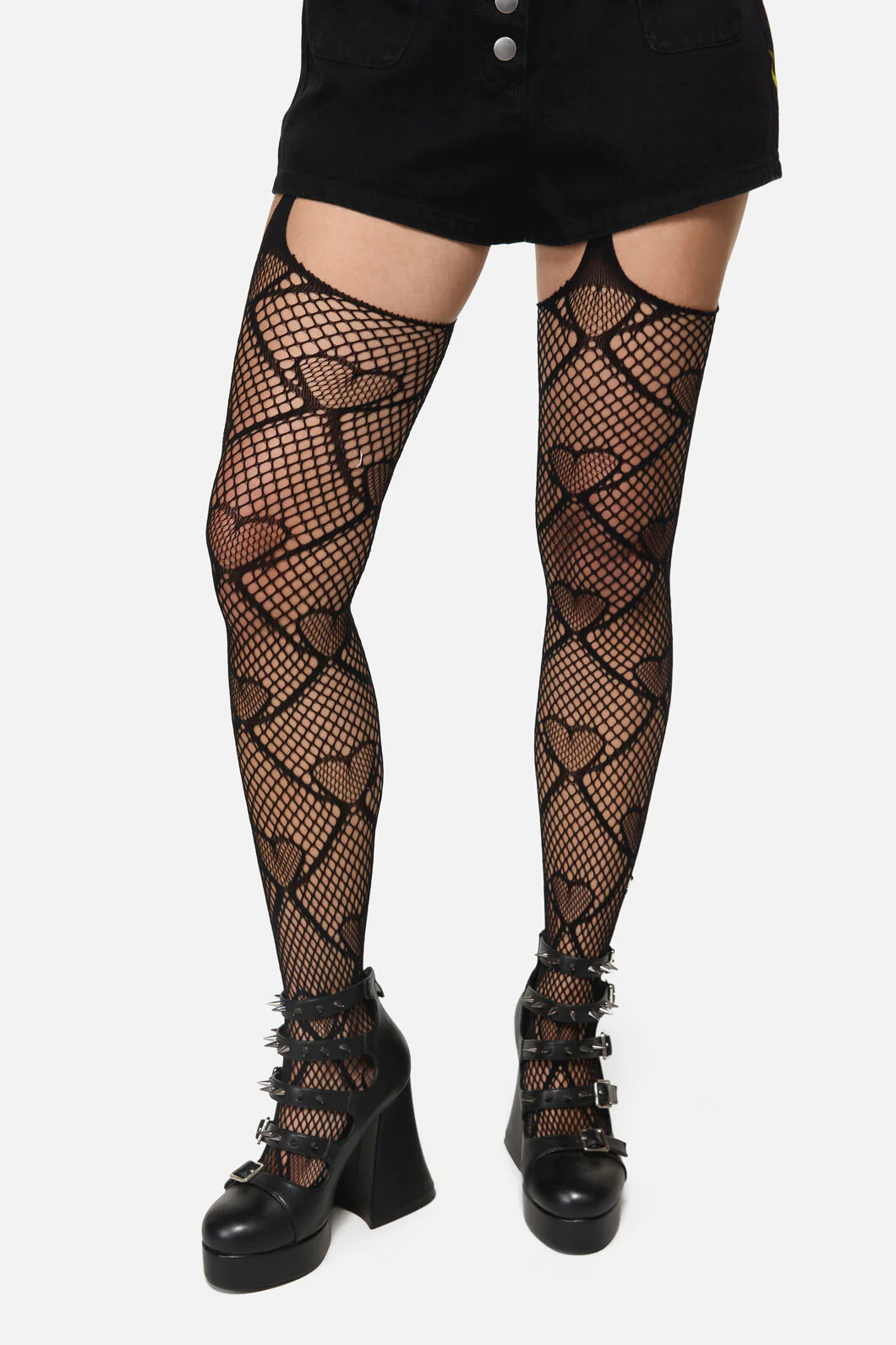 In Love Suspender Fishnets