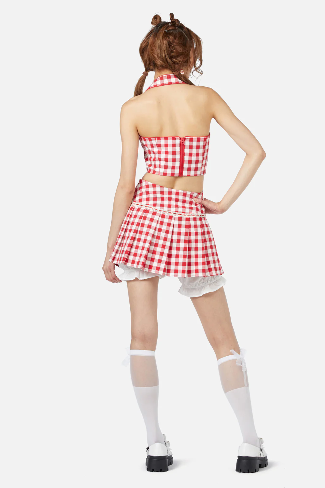 Jam Gingham Corset Top - Image 5