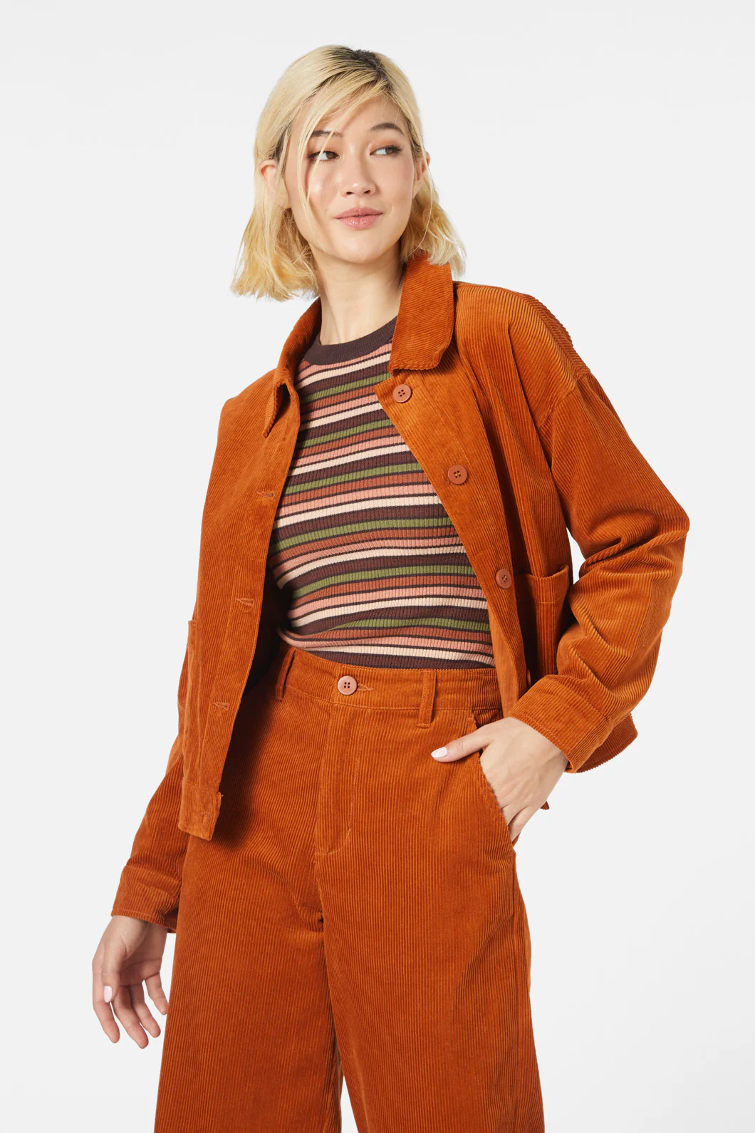 Jamie Cord Jacket - Image 2
