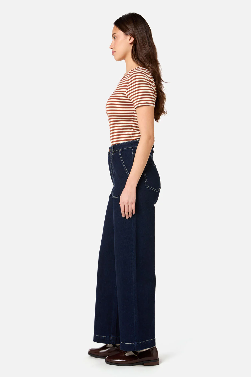 Jenny Stripe Tee - Image 4